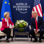 Donald Trump,Ursula von der Leyen