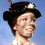 Dick Van Dyke and Julie Andrews in "Mary Poppins".