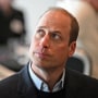 Britain's Prince William attends a Homewards Sheffield Local Coalition meeting in Sheffield, northern England, on March 19, 2024. 
