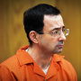 Larry Nassar in Eaton County Court in Charlotte, Mich.