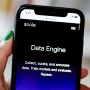 The Scale AI website on a smartphone