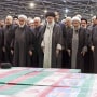 Iran's Supreme Leader Ali Khamenei leads funeral prayer for late Iranian President Raisi in Tehran