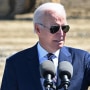 President Joe Biden speaks at the groundbreaking of the new Intel semiconductor manufacturing facility near New Albany, Ohio, on Sept. 9, 2022. 