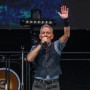 Bruce Springsteen performs on stage