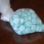 Fentanyl-laced pills seized by the Drug Enforcement Administration.