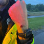 Cut on officer's hand after  incident with golf great Scottie Scheffler