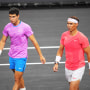 MADRID — Rafael Nadal and Carlos Alcaraz will play doubles together for Spain at the upcoming Paris Olympics, the Spanish tennis federation said Wednesday.