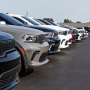 Dodge Durango models at a dealership in 2022.
