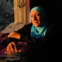 Bureij refugee camp in the central Gaza