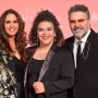 Lucero Hogoza, Lucero Mijares y Manuel Mijares asisten a la gala de entrega de premios Unlock Her Future en la Galería de Cristal el 18 de junio de 2024 en Madrid, España.