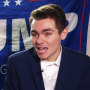nick fuentes trump banner