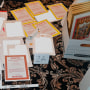 This image contained in a court filing by the Department of Justice on Aug. 30, 2022, and partially redacted by the source, shows a photo of documents seized during the Aug. 8, 2022, FBI search of former President Donald Trump's Mar-a-Lago estate. 