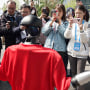 Half marathon run by humans and humanoid robots in Beijing, China, 19 April 2025 as China hosts the world’s first all-robot marathon in Beijing, showcasing the speed, agility, and performance of humanoid robots.
