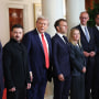 European Leaders Join Ukrainian President Zelensky For White House Meeting With Trump