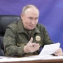 Russia's President Putin visits armed forces' command centre in the course of Russia-Ukraine conflict 