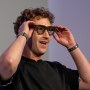 Meta CEO Mark Zuckerberg wears a pair of Meta Ray-Ban Display AI glasses during the Meta Connect event in Menlo Park, Calif., on  Sept. 17, 2025. 