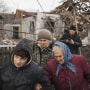 Russian drone attack on Vilnyansk