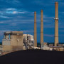 Coal fired power station.