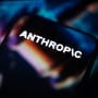 Image: Anthropic logo on a smartphone screen