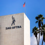 the SAG-AFTRA building in Los Angeles, CA