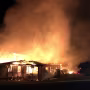 Image: A fire at the main offices of the Highlander Education and Research Center in New Market