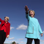 Image: Elizabeth Warren Hillary Clinton