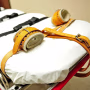 A lethal injection bed at the Riverbend Maximum Security Institution in Nashville, Tenn.