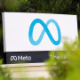 The Meta logo.