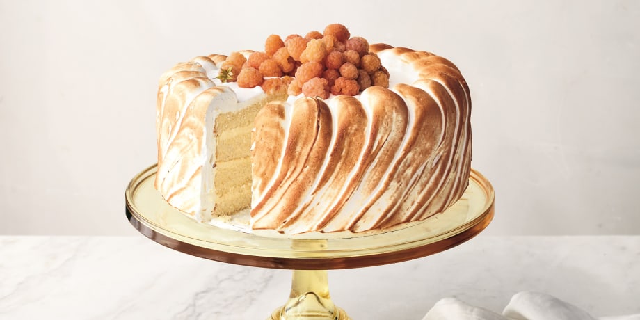 A peach carrot cake with cream cheese frosting + A Saveur blog awards  finalist!