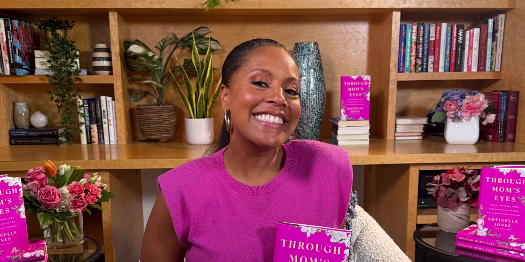 Sheinelle Jones on Her New Book 'Through Mom's Eyes' and Why She Wrote It for Her Kids