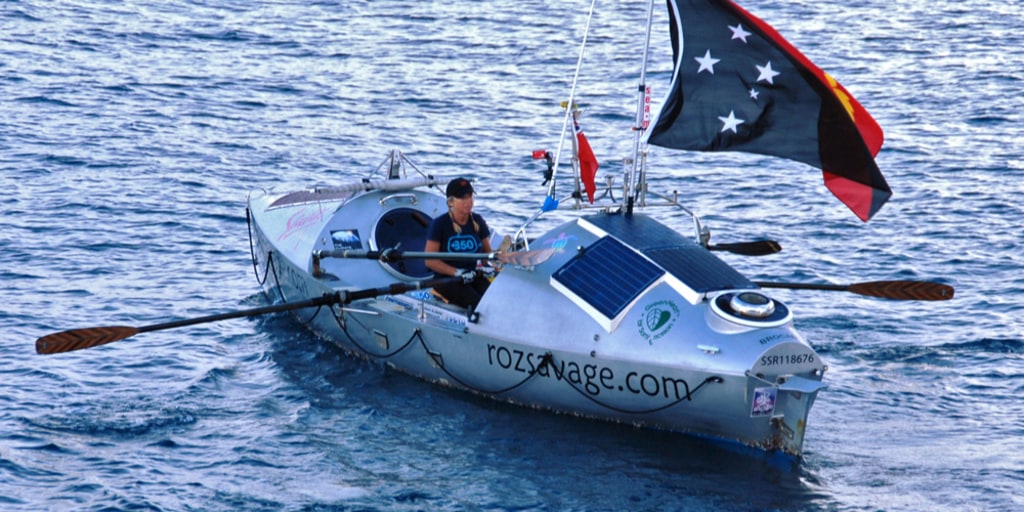 Briton first woman to row across the Pacific