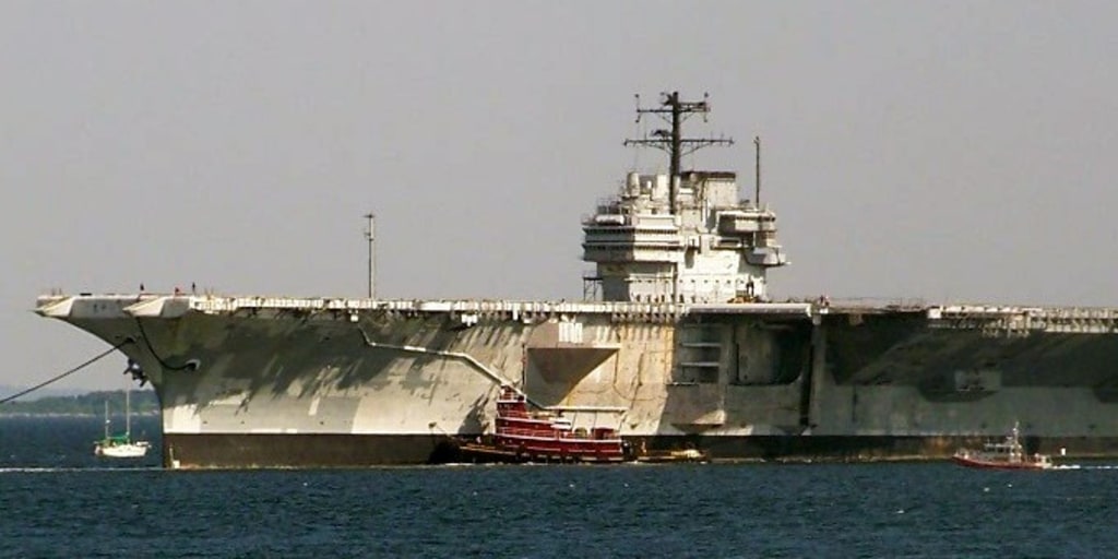 Recycling, not reefs, in store for old aircraft carriers
