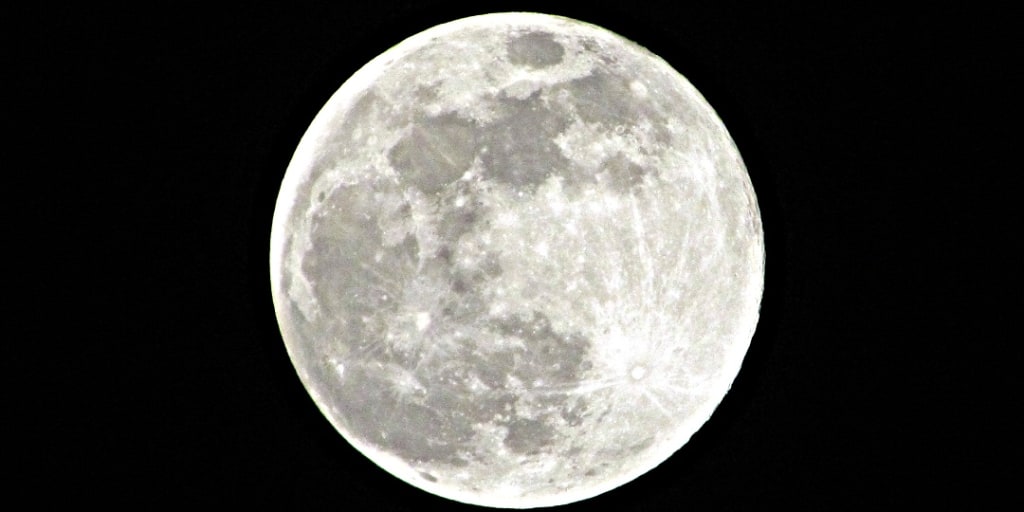 Don't miss night's full moon, the first of two this month