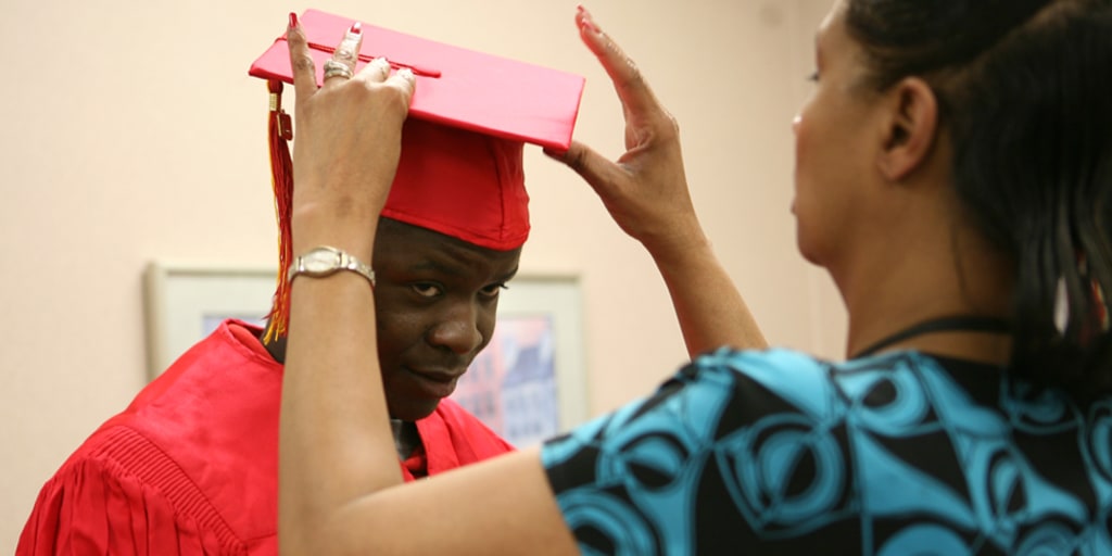 Shiny Red Graduation Cap | Cap and Gown Direct