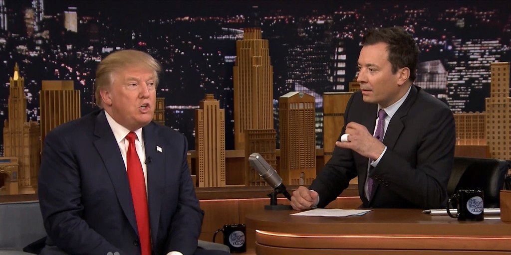 Donald Trump goes head-to-head with Jimmy Fallon