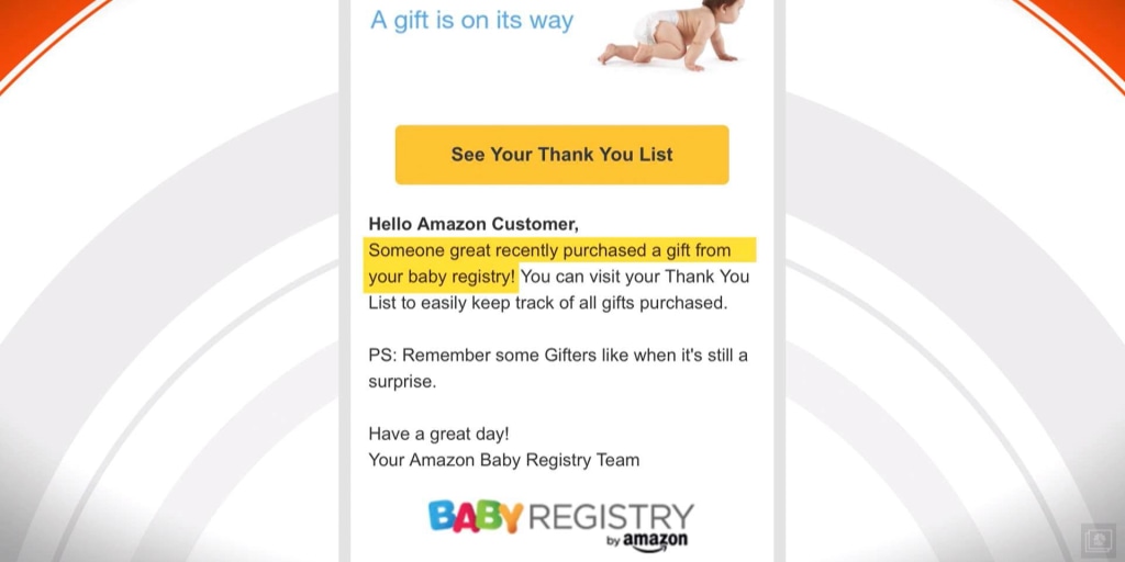 Amazon glitch sends baby registry emails to people who aren t expecting