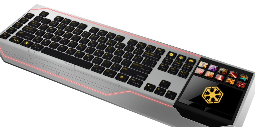 Star Wars' keyboard is LCD awesomeness