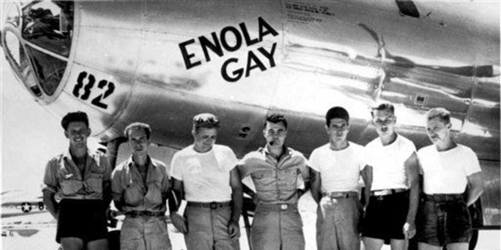 when did the enola gay plane used