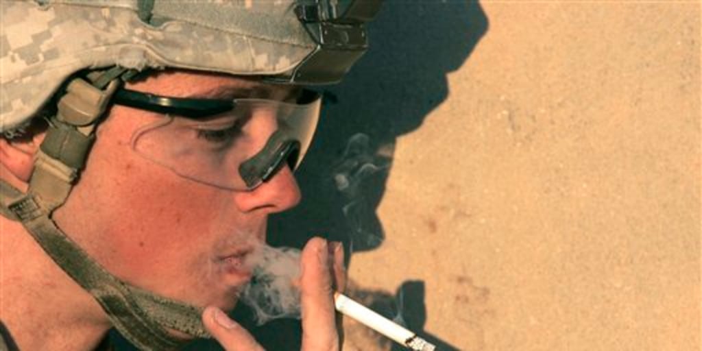 Smoking in the military: An old habit dies hard