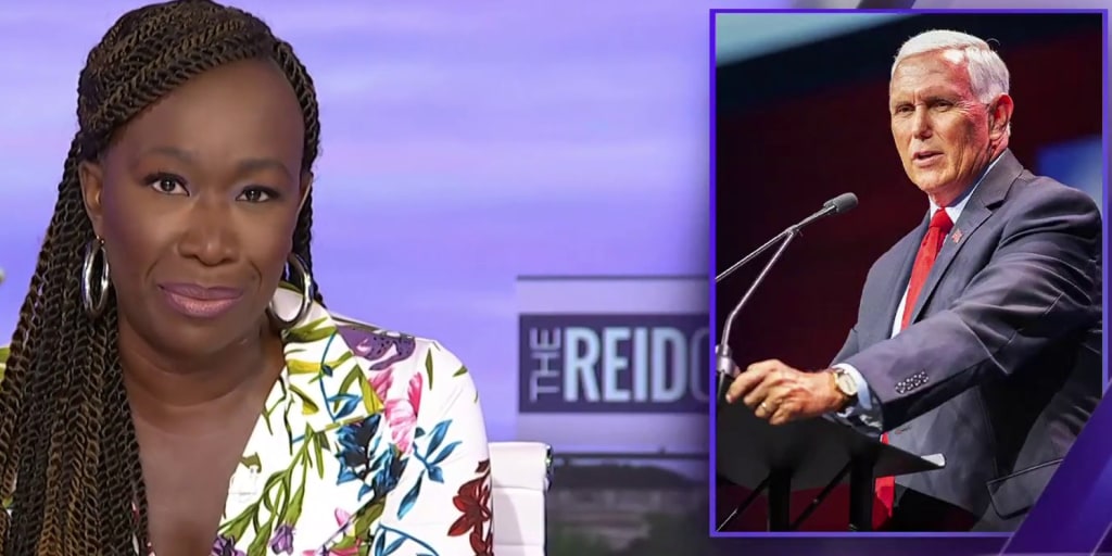 Mike Pence writing Biden showed 'weakness' on Afghanistan withdrawal critiqued by Joy Reid - Vimarsana News