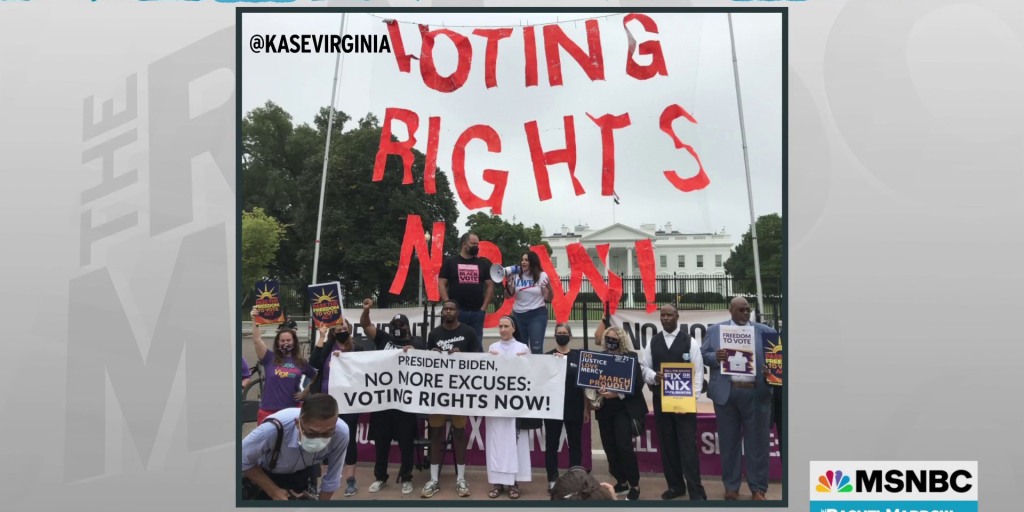 Activists keen to keep voting rights bill in spotlight of Biden's attention - Vimarsana News