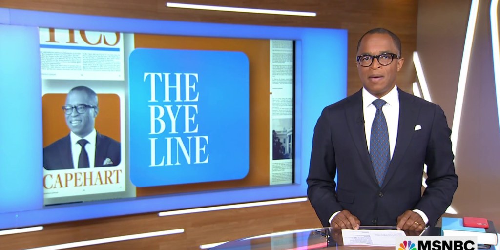 The Bye Line: Jonathan Capehart calls out Tucker Carlson's homophobia - Vimarsana News