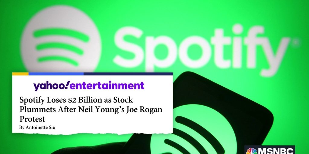Spotify loses billions as more artists ask for their music to be removed and Joe Rogan promises to do better - Vimarsana News