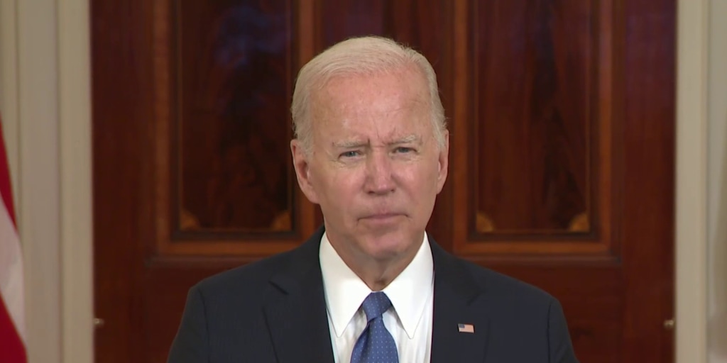 Biden reacts to Supreme Court decision to overturn Roe v. Wade
