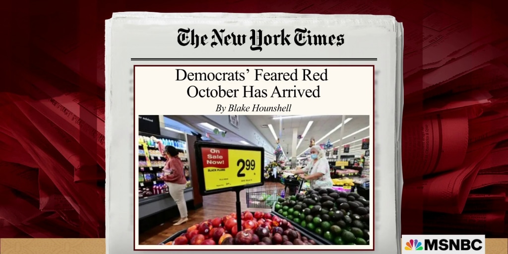 Democrats' feared 'Red October' has arrived, says the New York Times - Vimarsana News