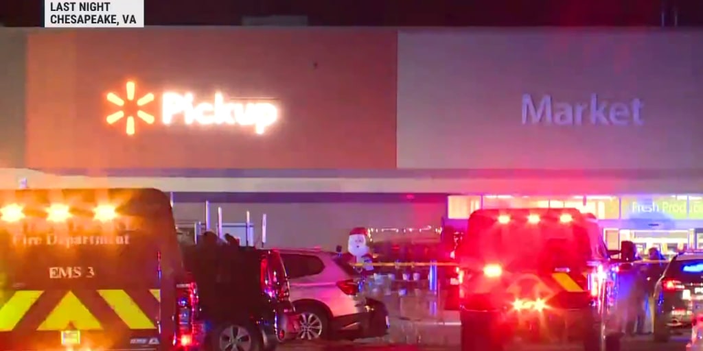 At least seven dead, including suspect, in in shooting at a Walmart in Virginia, police say - Vimarsana News
