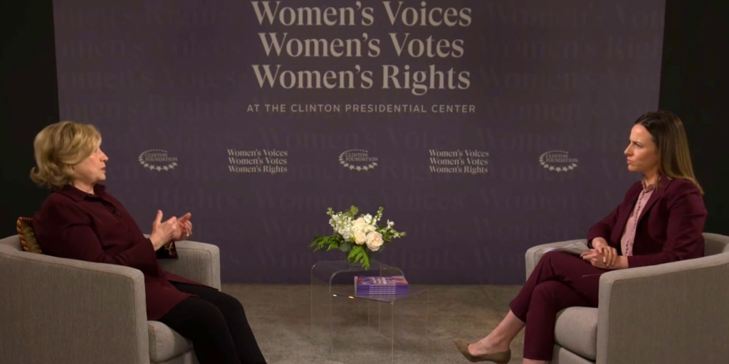 Hillary Clinton on women's rights: 'We've got to keep fighting' - Vimarsana News