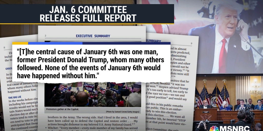 Jan. 6th committee's final report influence on the GOP - Vimarsana News