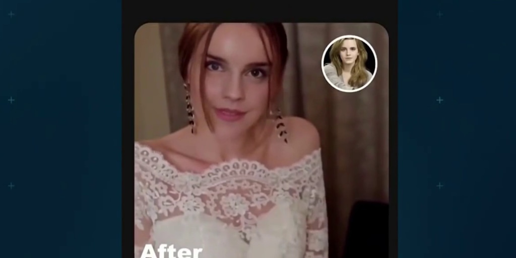 young emma watson nude fakes 1 Emma Watson, Scarlett Johansson appear in sexually suggestive deepfake ads  against their will