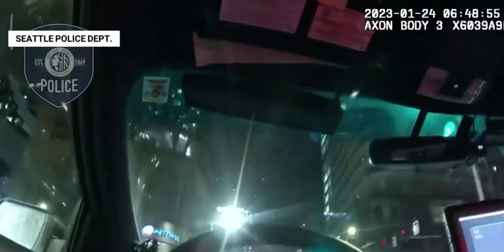 Bodycam records officer laughing about police crash that